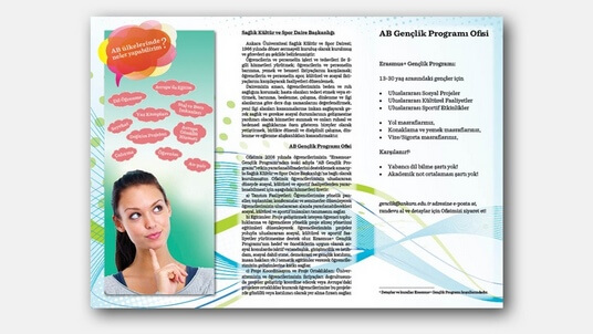 Ankara University European Union Youth Program Office brochure