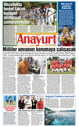 12. page of the Anayurt newspaper dated September 13, 2021