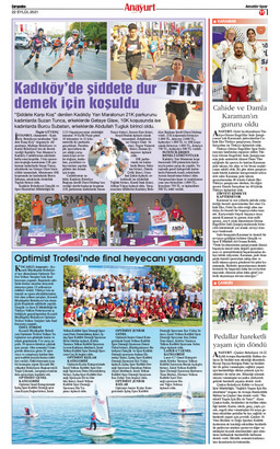 11. page of the Anayurt newspaper dated September 22, 2021