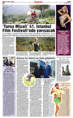 Anayurt gazetesinin 26 Mart 2022 tarihli 2. sayfası