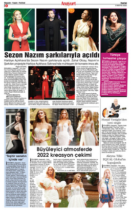Anayurt gazetesinin 9 Mayıs 2022 tarihli 2. sayfası