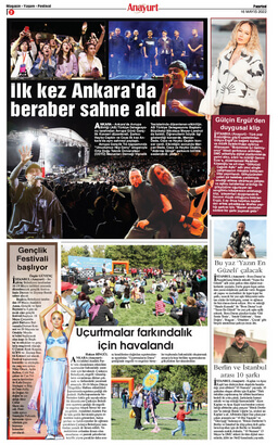 Anayurt gazetesinin 16 Mayıs 2022 tarihli 2. sayfası