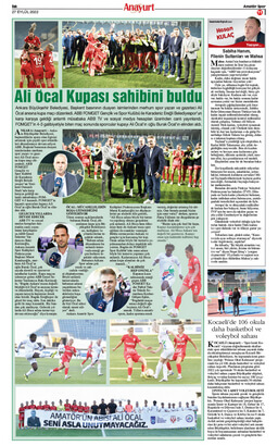 11. page of the Anayurt newspaper dated September 27, 2022