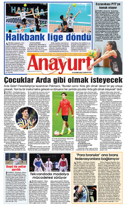 12. page of the Anayurt newspaper dated November 19, 2022